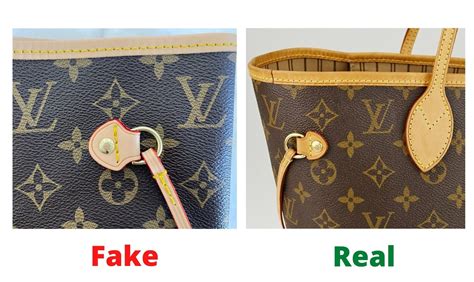 real vs false Louis Vuitton